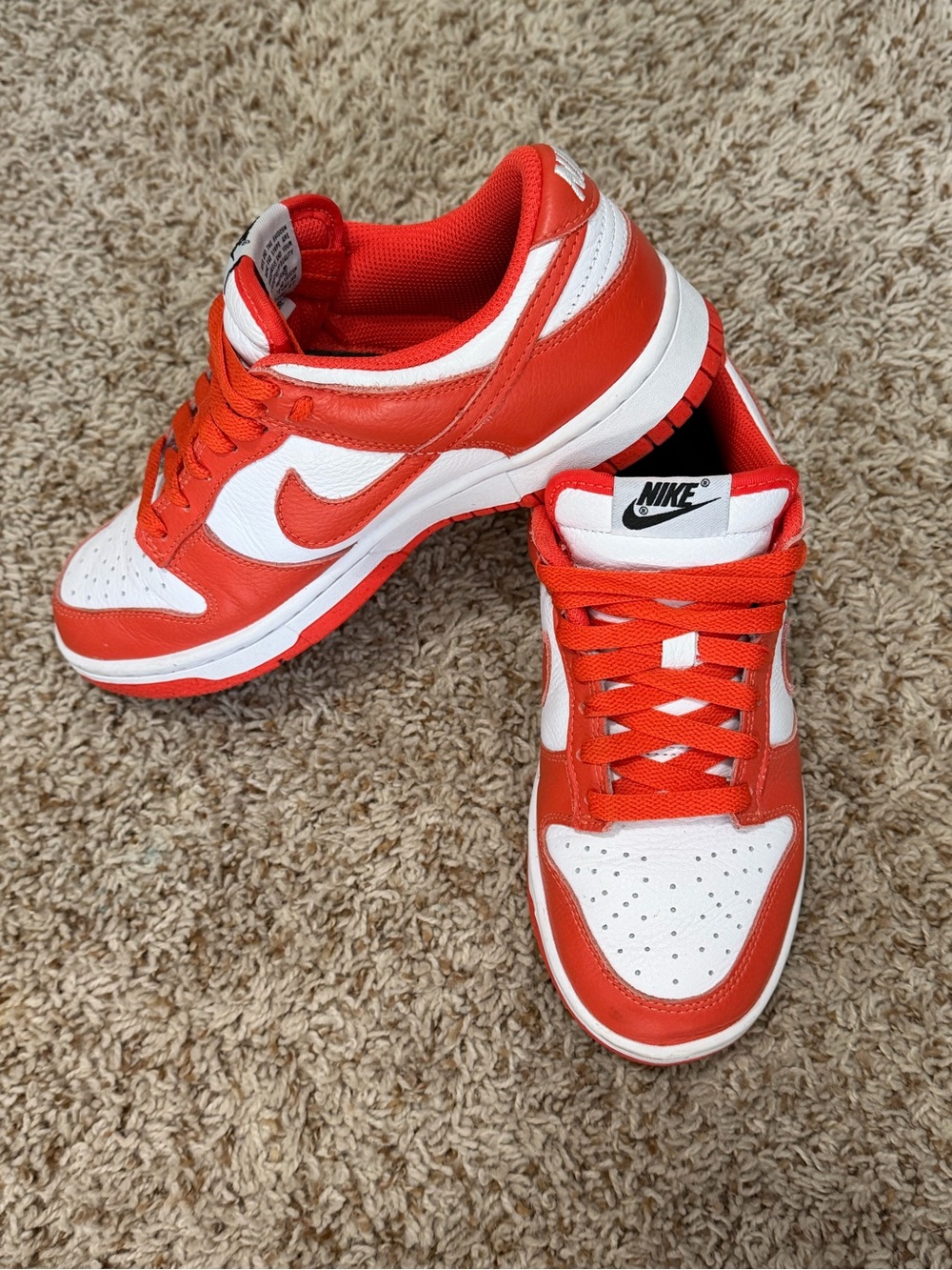 Nike Women’s “Syracuse” Dunk Lows